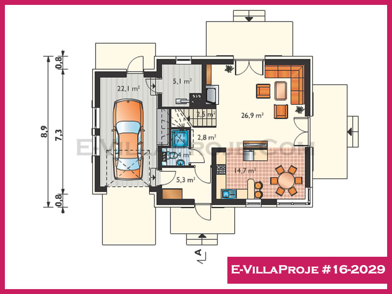 Ev Villa Proje #16 - 2029 Galeri Görseli 2