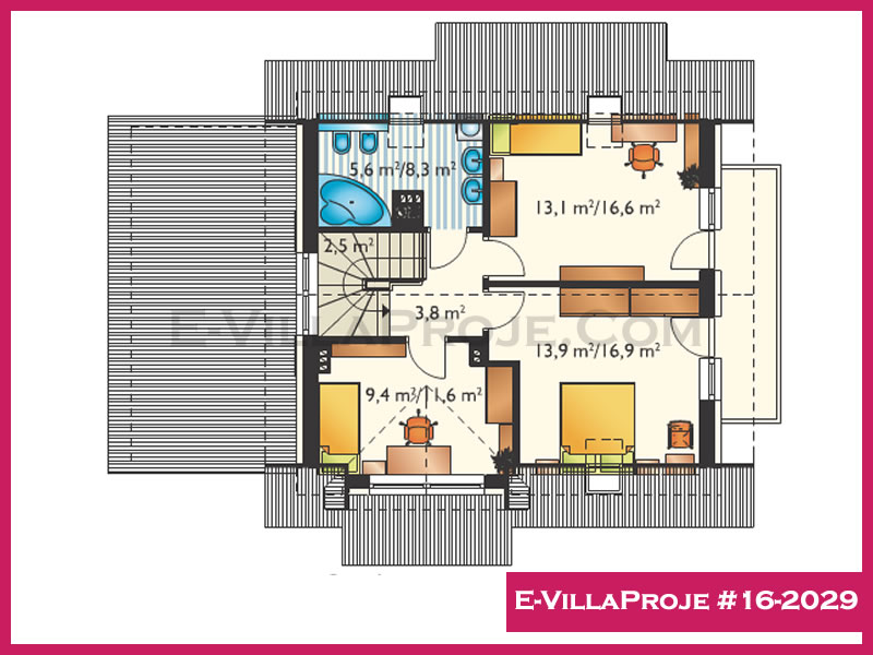 Ev Villa Proje #16 - 2029 Galeri Görseli 3