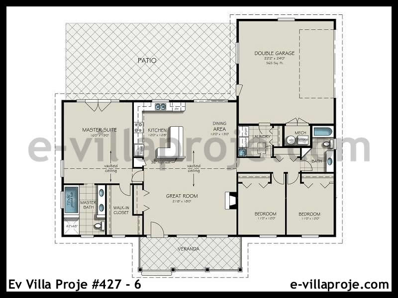 Ev Villa Proje #427 - 6 Galeri Görseli 2