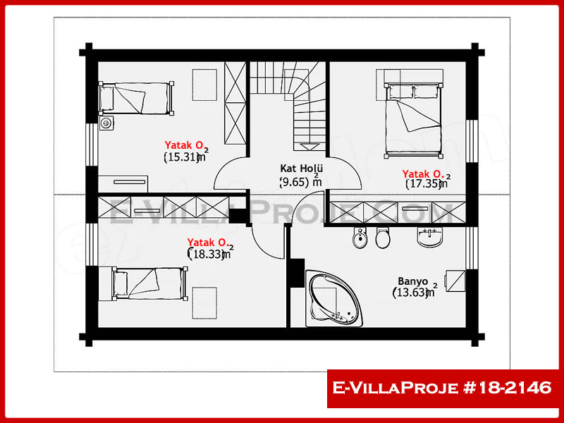 Ev Villa Proje #18 - 2146 Galeri Görseli 3