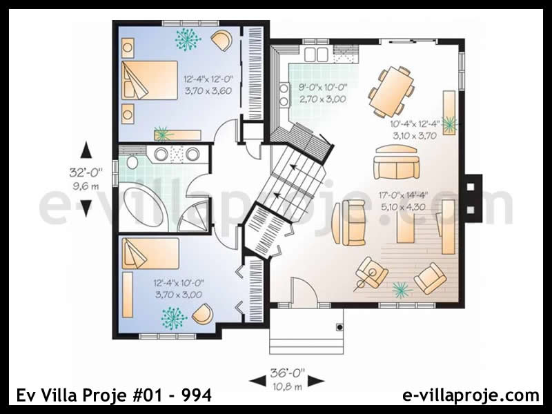 Ev Villa Proje #01 - 994 Galeri Görseli 2