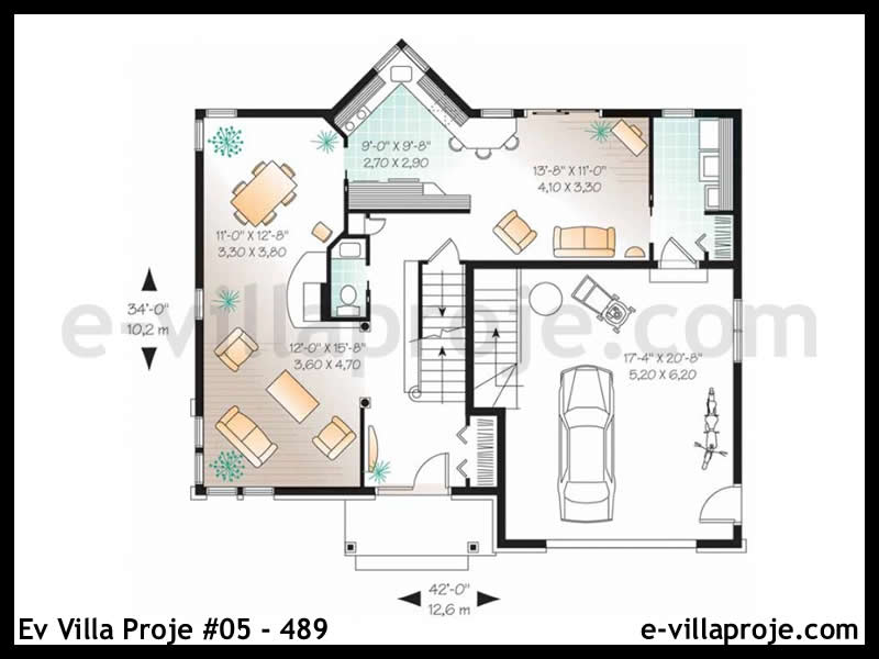 Ev Villa Proje #05 - 489 Galeri Görseli 2