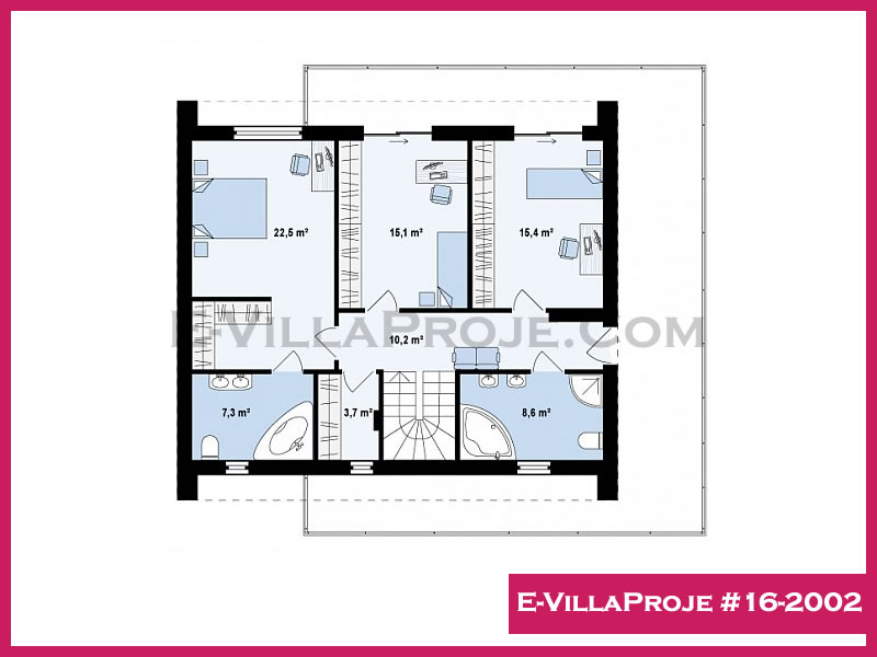 Ev Villa Proje #16 - 2002 Galeri Görseli 3
