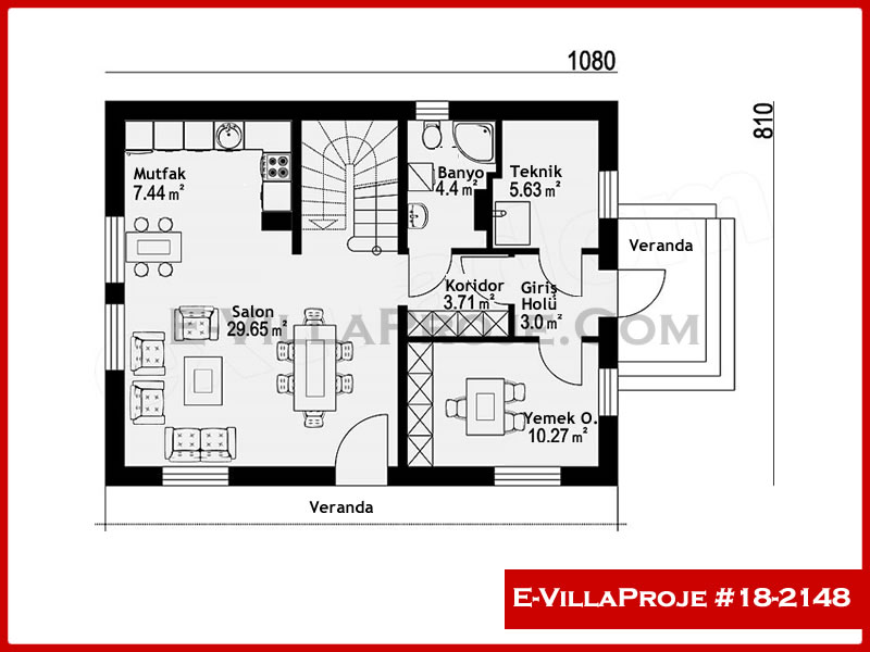 Ev Villa Proje #18 - 2148 Galeri Görseli 2