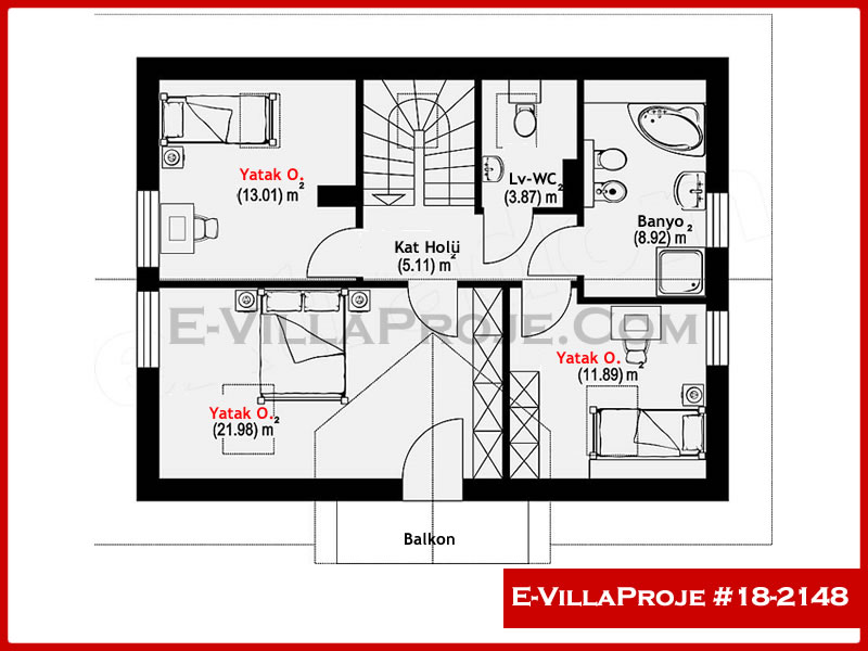 Ev Villa Proje #18 - 2148 Galeri Görseli 3