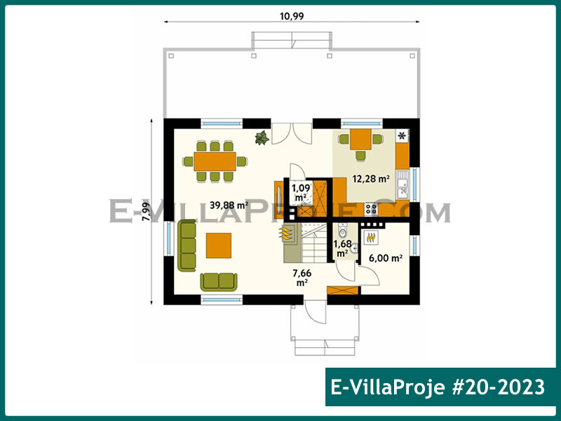 Ev Villa Proje #20 - 2023 Galeri Görseli 2