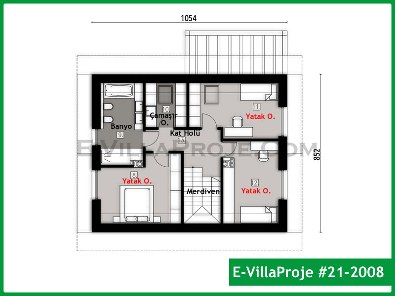 Ev Villa Proje #21 - 2008 Galeri Görseli 3