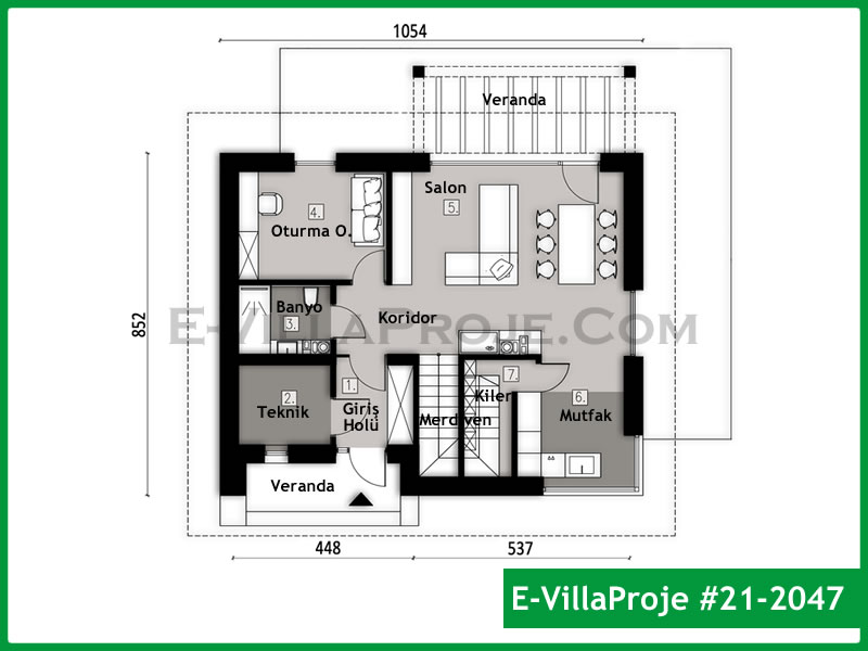 Ev Villa Proje #21 - 2047 Galeri Görseli 2