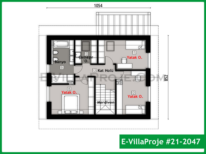 Ev Villa Proje #21 - 2047 Galeri Görseli 3