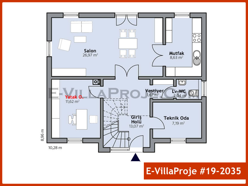 Ev Villa Proje #19 - 2035 Galeri Görseli 2
