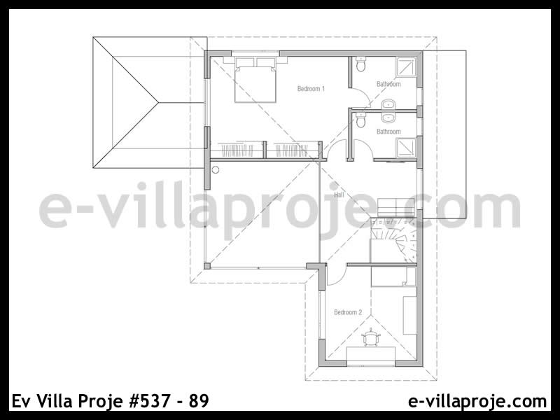Ev Villa Proje #537 - 89 Galeri Görseli 3