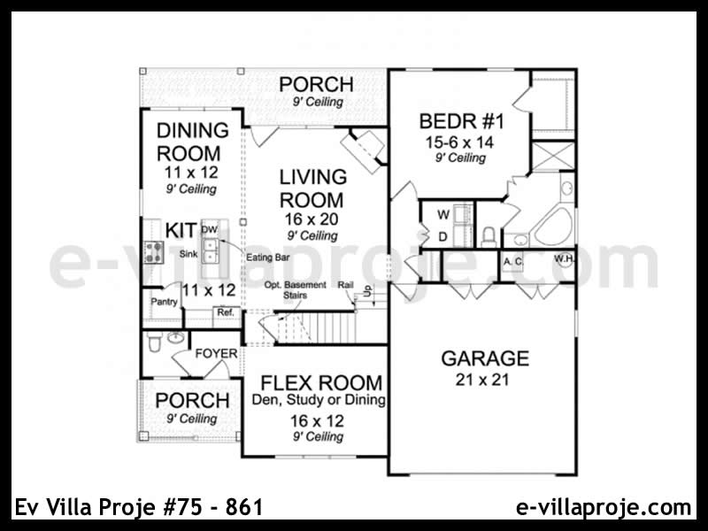 Ev Villa Proje #75 - 861 Galeri Görseli 2