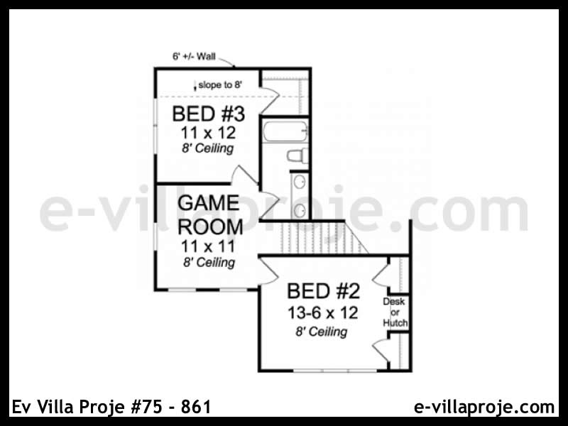 Ev Villa Proje #75 - 861 Galeri Görseli 3