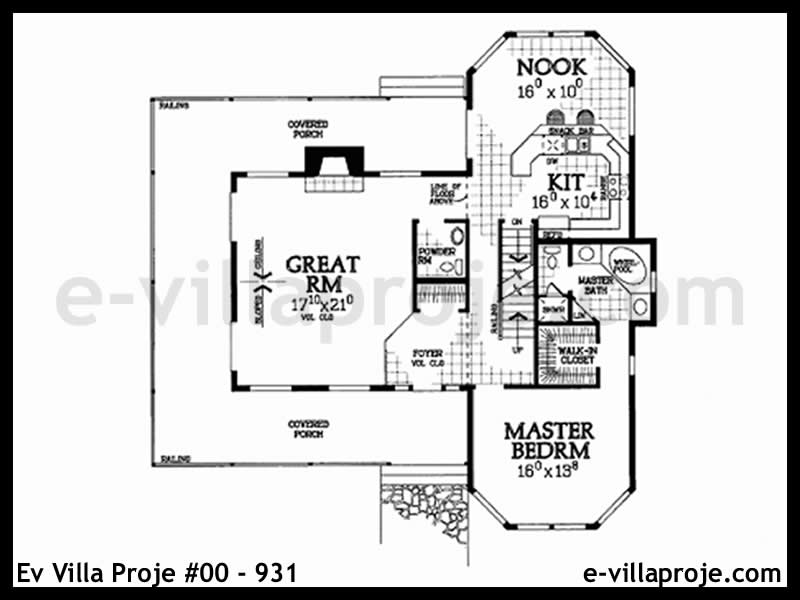 Ev Villa Proje #00 - 931 Galeri Görseli 2