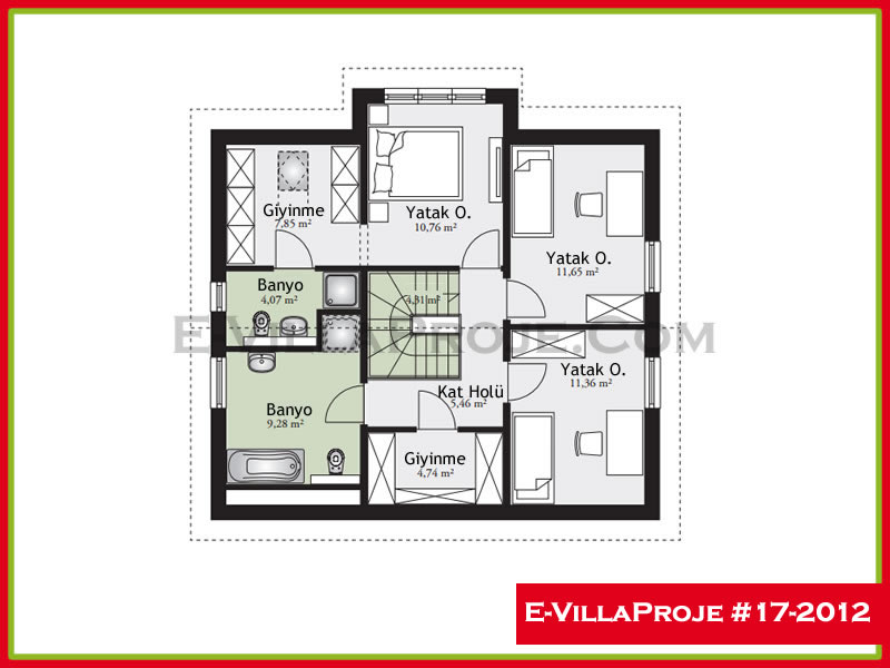 Ev Villa Proje #17 - 2012 Galeri Görseli 3