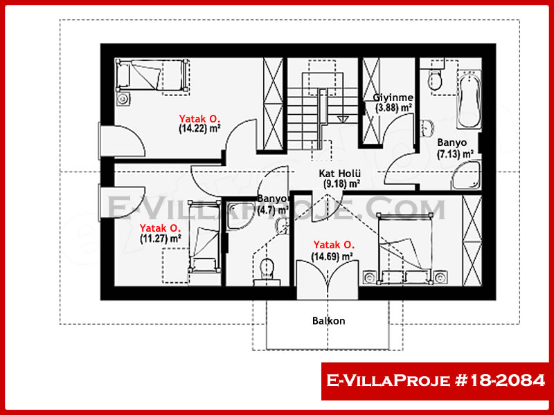 Ev Villa Proje #18 - 2084 Galeri Görseli 3