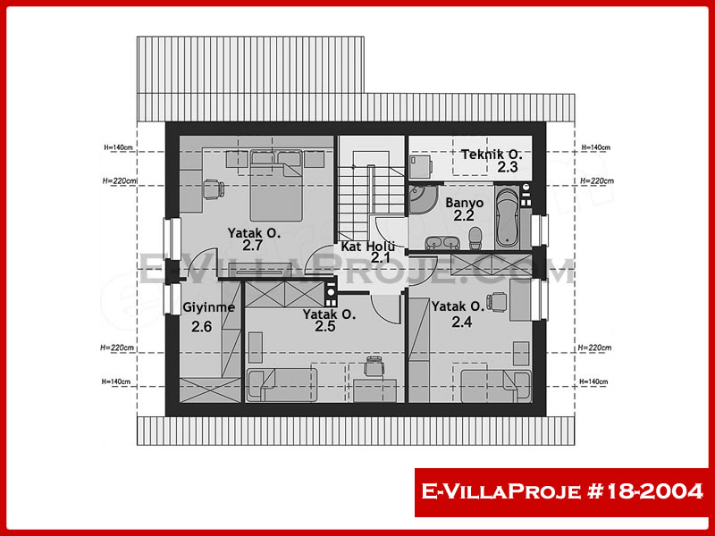 Ev Villa Proje #18 - 2004 Galeri Görseli 3