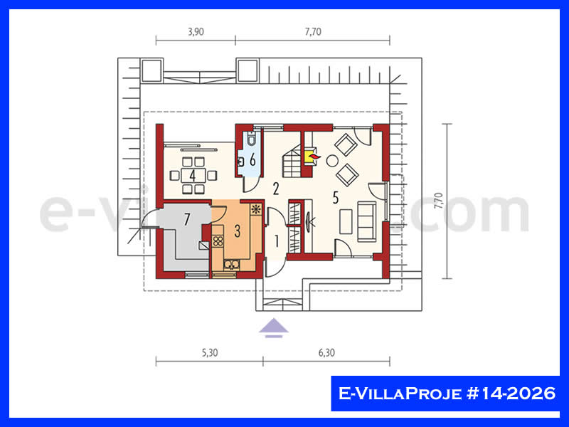 Ev Villa Proje #14 - 2026 Galeri Görseli 2