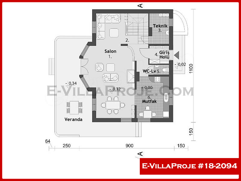 Ev Villa Proje #18 - 2094 Galeri Görseli 2