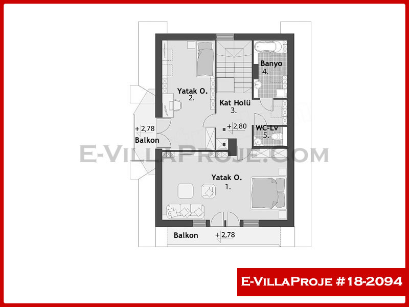 Ev Villa Proje #18 - 2094 Galeri Görseli 3
