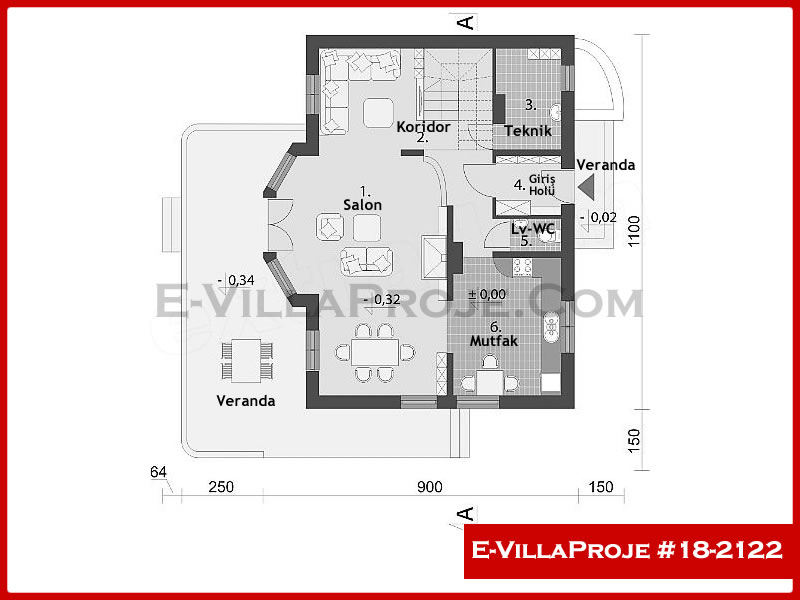 Ev Villa Proje #18 - 2122 Galeri Görseli 2