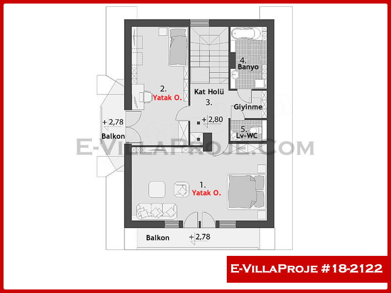 Ev Villa Proje #18 - 2122 Galeri Görseli 3