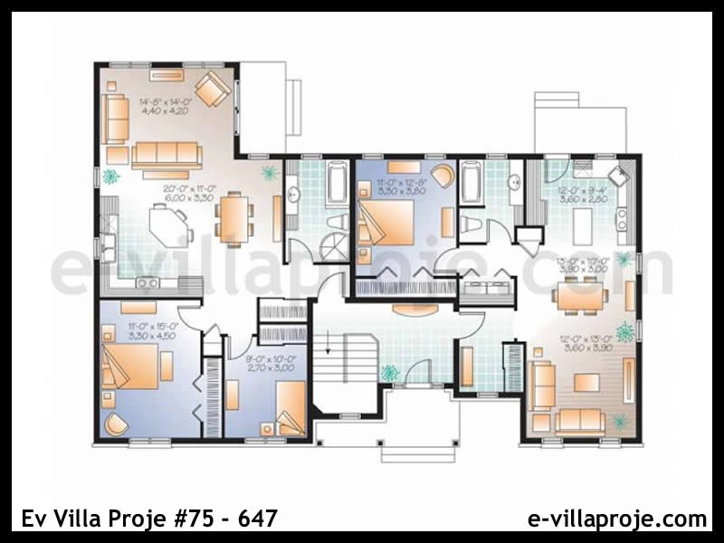 Ev Villa Proje #75 - 647 Galeri Görseli 2