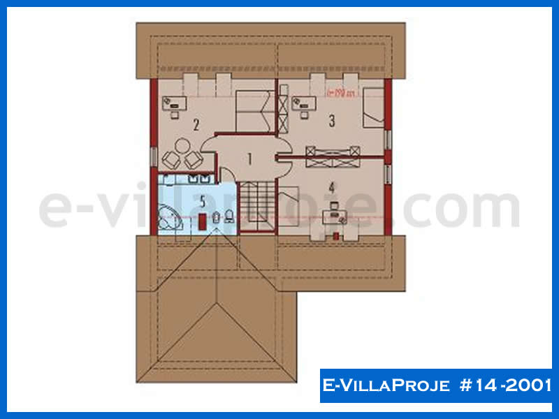 Ev Villa Proje #14 - 2001 Galeri Görseli 3