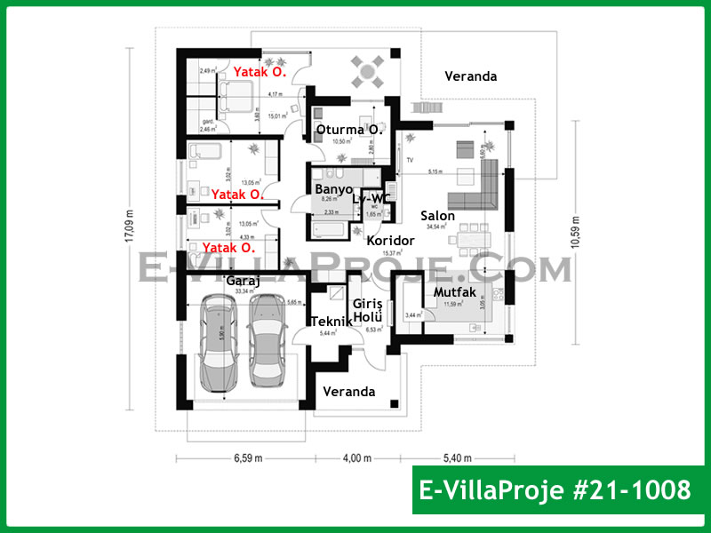 Ev Villa Proje #21 - 1008 Galeri Görseli 2