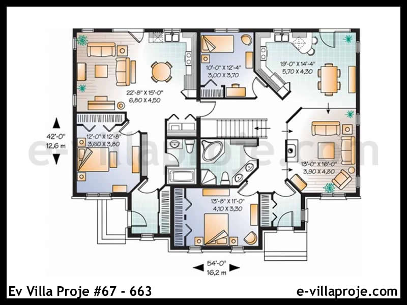Ev Villa Proje #67 - 663 Galeri Görseli 2