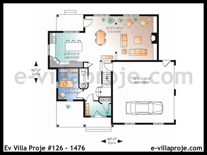 Ev Villa Proje #126 - 1476 Galeri Görseli 2