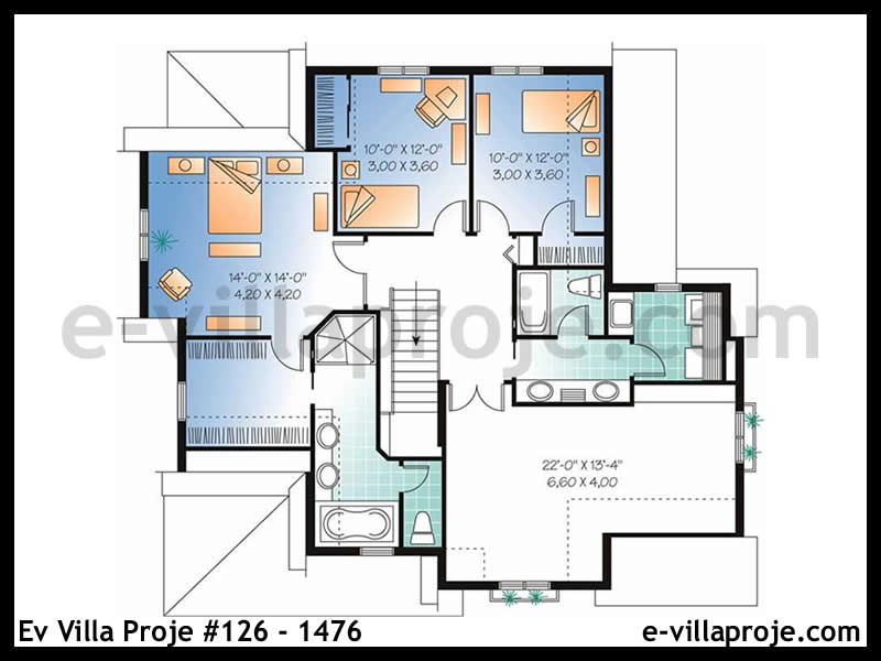 Ev Villa Proje #126 - 1476 Galeri Görseli 3