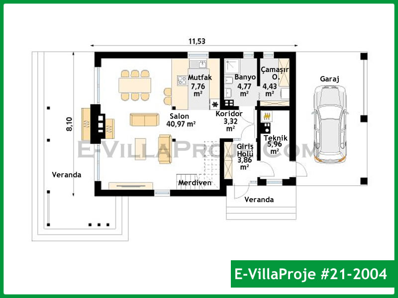Ev Villa Proje #21 - 2004 Galeri Görseli 2