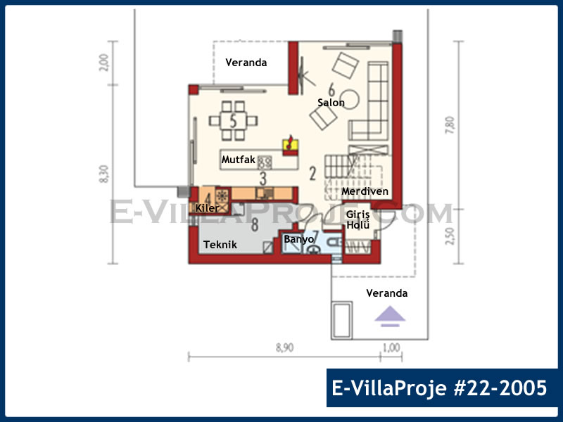 Ev Villa Proje #22 - 2005 Galeri Görseli 2