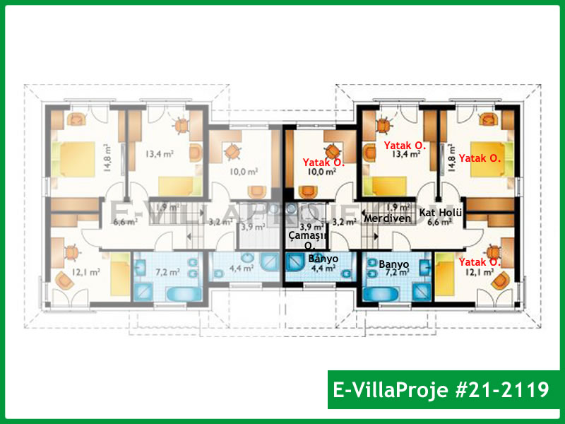 Ev Villa Proje #21 - 2119 Galeri Görseli 3