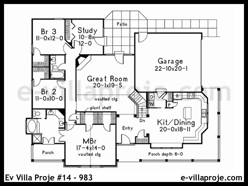 Ev Villa Proje #14 - 983 Galeri Görseli 2