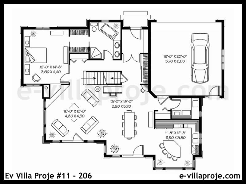 Ev Villa Proje #11 - 206 Galeri Görseli 2