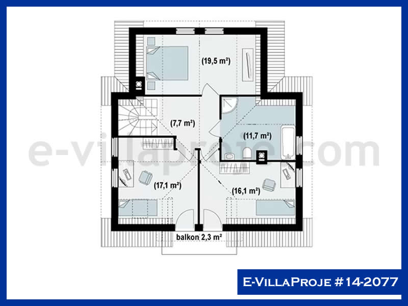 Ev Villa Proje #14 - 2077 Galeri Görseli 3