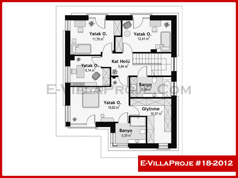 Ev Villa Proje #18 - 2012 Galeri Görseli 3
