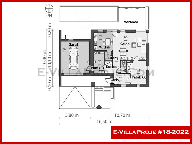 Ev Villa Proje #18 - 2022 Galeri Görseli 2