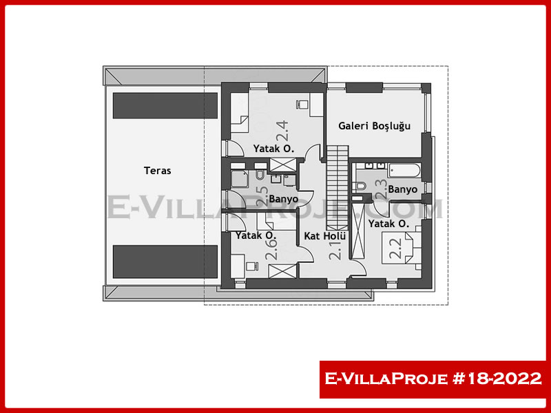 Ev Villa Proje #18 - 2022 Galeri Görseli 3