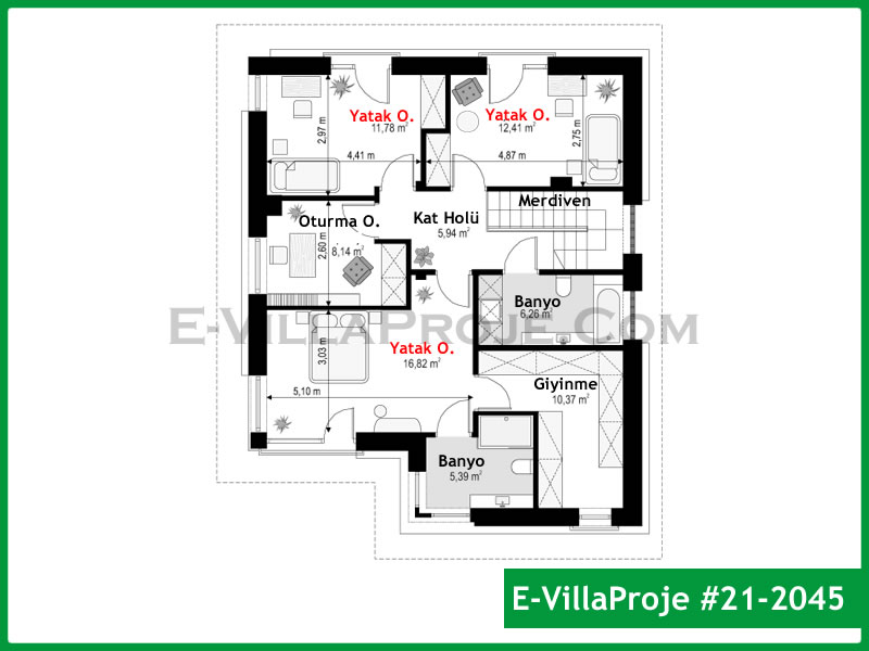Ev Villa Proje #21 - 2045 Galeri Görseli 3