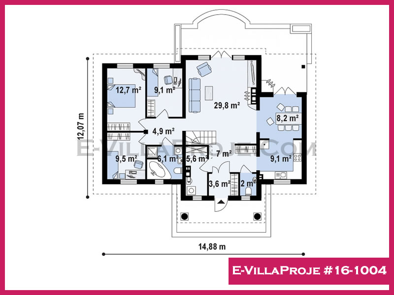 Ev Villa Proje #16 - 1004 Galeri Görseli 2