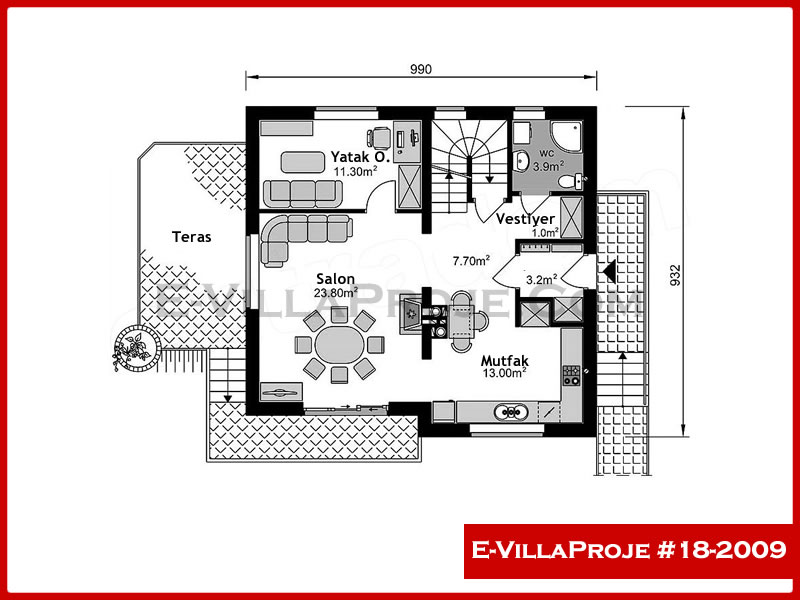 Ev Villa Proje #18 - 2009 Galeri Görseli 2