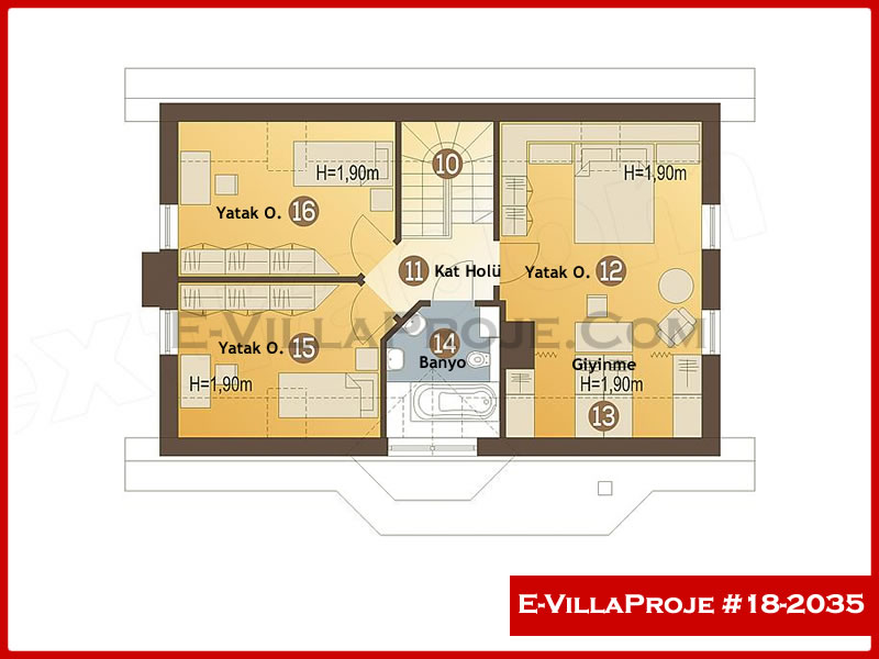 Ev Villa Proje #18 - 2035 Galeri Görseli 3