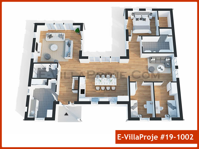 Ev Villa Proje #19 - 1002 Galeri Görseli 3