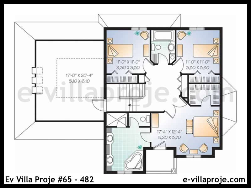 Ev Villa Proje #65 - 482 Galeri Görseli 3