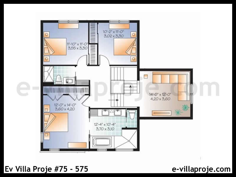 Ev Villa Proje #75 - 575 Galeri Görseli 3