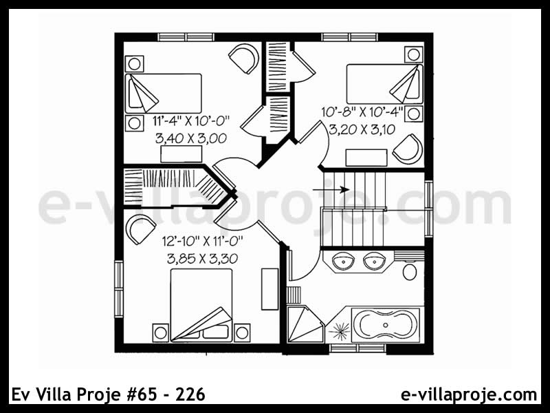 Ev Villa Proje #65 - 226 Galeri Görseli 3