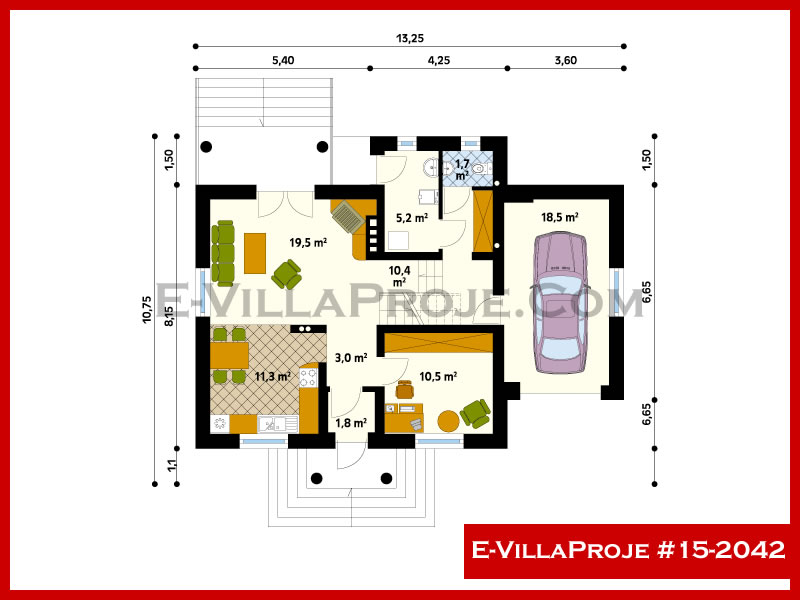 Ev Villa Proje #15 - 2042 Galeri Görseli 2